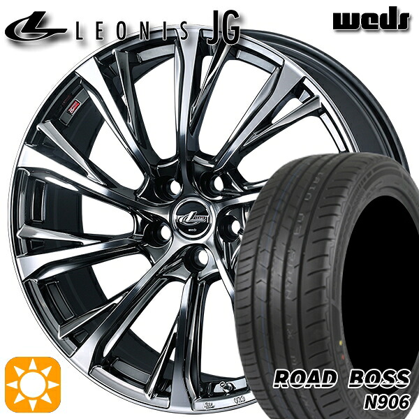 【取付対象】245/40R20 99W XL ロードボス N906 Weds ウェッズ レオニス JG BMCMC 20インチ 8.0J 5H114.3 サマータイヤホイールセット