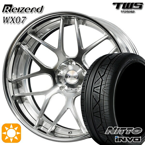 【取付対象】アウディ RS4/TT 255/35R19 96Y XL ニットー インヴォ INVO TWS Reizend WX07 バレルクリア2 19インチ 8.0J 5H112 サマータイヤホイールセット |格安タイヤホイールジャストパーツ