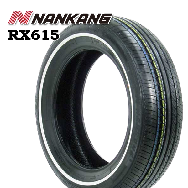 送料込ナンカンRX615☆155/65R14☆ホワイトリボン☆タイヤホイルセット-