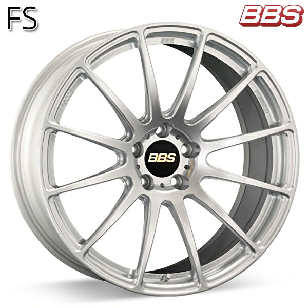19インチ 8.0J 5H112 +30 BBS FS 【FS009】 ダイヤモンドシルバー(DS) アルミホイール単品 4本(1台分)送料無料 |格安タイヤホイールジャストパーツ