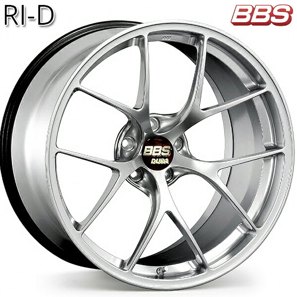 19インチ 8.5J 5H120 +35 BBS RI-D 【RI022】 ダイヤモンドシルバー（DS） アルミホイール単品 1本 4本以上送料無料