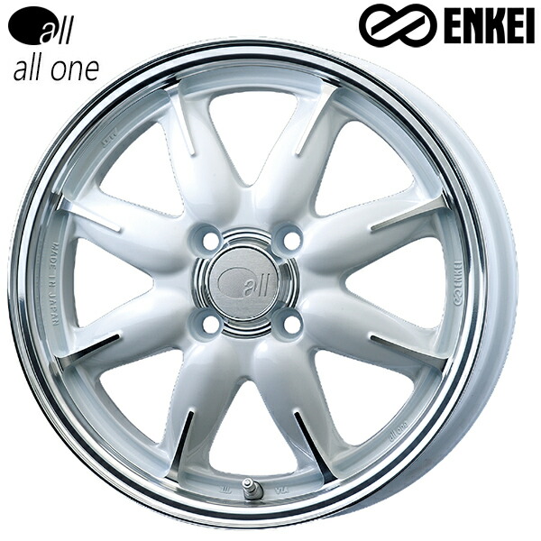 ENKEI エンケイ all one (M/LY マシニング レモンイエロー) 楽天市場】14インチ 5.0J 4H100 +45 ENKEI エンケイ オールワン