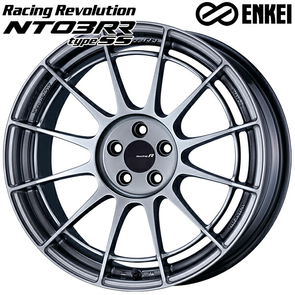 18インチ 9.0J 5H100 +48 ENKEI エンケイ レーシングレボリューション NT03RR typeSS ハイパーシルバー アルミホイール単品 1本 4本以上送料無料 |格安タイヤホイールジャストパーツ