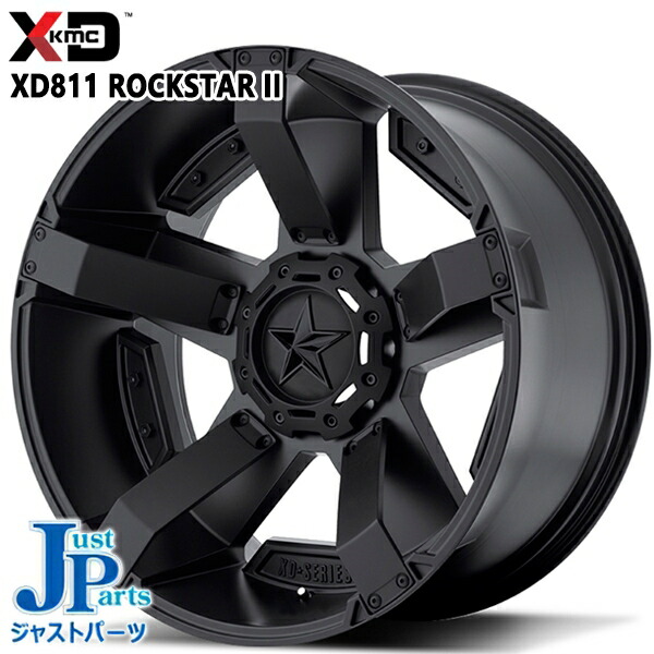 楽天市場】KMC XD827 ロックスター3 8.0-17 ホイール1本 XD827