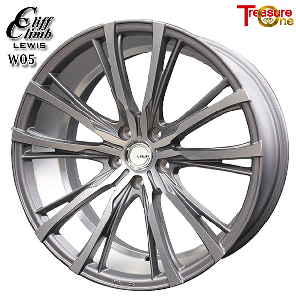 楽天市場】20インチ 9.5J 5H114.3 +43 トレジャーワン クリフクライム