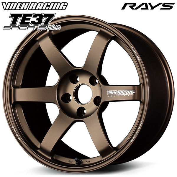 RAYS TE37SB 18インチ BR 鍛造１ピースホイール単品1本 楽天市場】レイズ ボルクレーシングTE37SB BRカラー 18インチ 【厳選