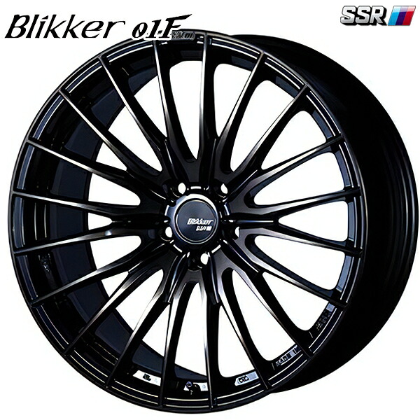 19インチ 8.5J 5H114.3 +45 SSR ブリッカー 01F ブラックブロンズ アルミホイール単品 1本 4本以上送料無料 ｜格安タイヤホイールジャストパーツ 33,781円