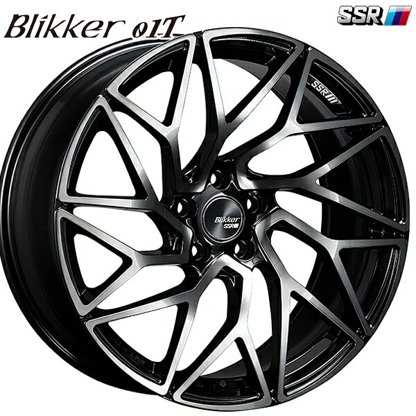 20インチ 8.5J 5H114.3 +38 SSR ブリッカー 01T アッシュブラック アルミホイール単品 4本(1台分)送料無料 |格安タイヤホイールジャストパーツ
