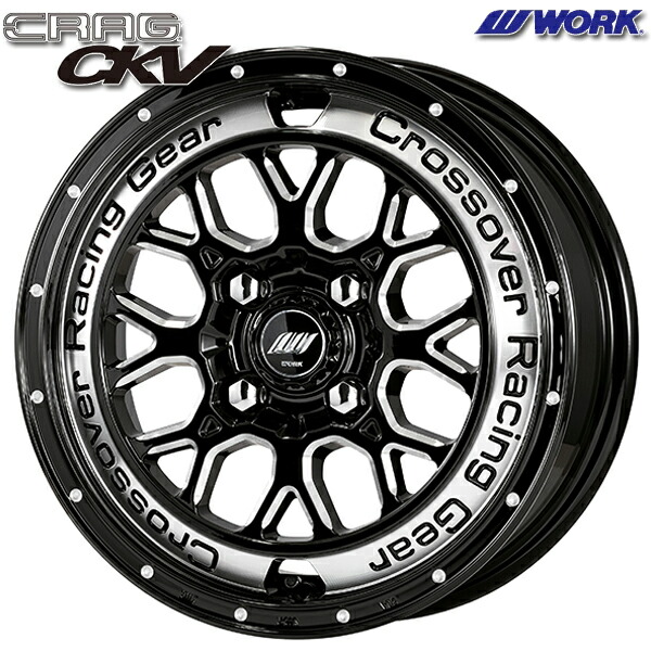 楽天市場】14インチ 4.5J 4/100 ワーク クラッグ CKV 新品 正規品