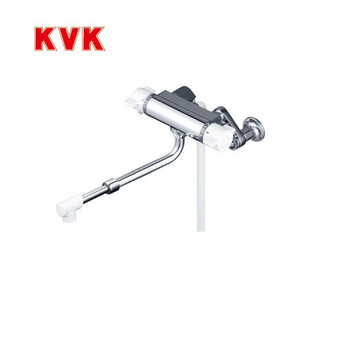 Kf800hasj Kvk 浴室水栓 シャワー水栓 サーモスタットシャワー金具 壁付きタイプ 伸縮自在パイプ付 2mm 350mm 逆止弁 楽締めソケット付 蛇口 送料無料 壁付タイプ おしゃれ Usadata Com