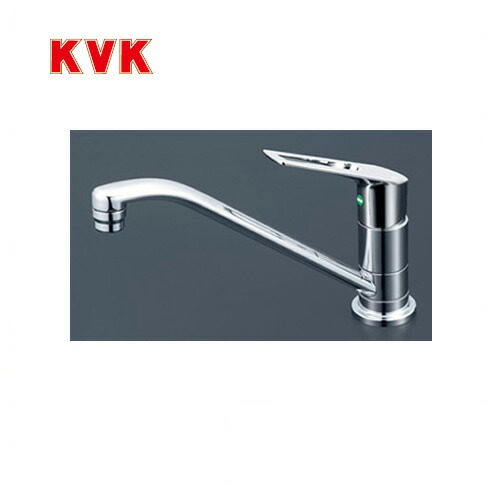 [KM5011UTEC] KVK キッチン水栓 キッチン用水栓 シングルレバー式混合栓 流し台用 取付穴兼用型：φ33mm～φ47mm eレバー 泡沫 キッチン用 混合水栓 キッチン 水栓 蛇口 【送料無料】 キッチン水栓金具 ワンホールタイプ おしゃれ