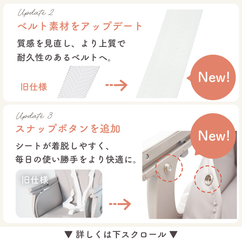 10%offクーポン】 スワリス ハイチェア ベビーチェア クッション