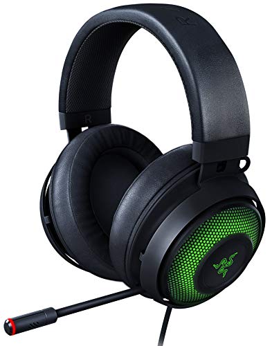 楽天市場 Razer Kraken Ultimate 7 1 ゲーミングヘッドセット Usb Thx 7 1 Chroma 冷却ジェルパッド ノイズキャンセリングマイク Pc Ps4 Ps5 Switch Rz04 R3m1 あす楽 Quoショップ