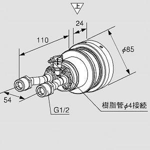ノーリツ 循環過程アダプタ MB2-1-空想科学小説 0707491 住宅設備家電-給湯器-家電