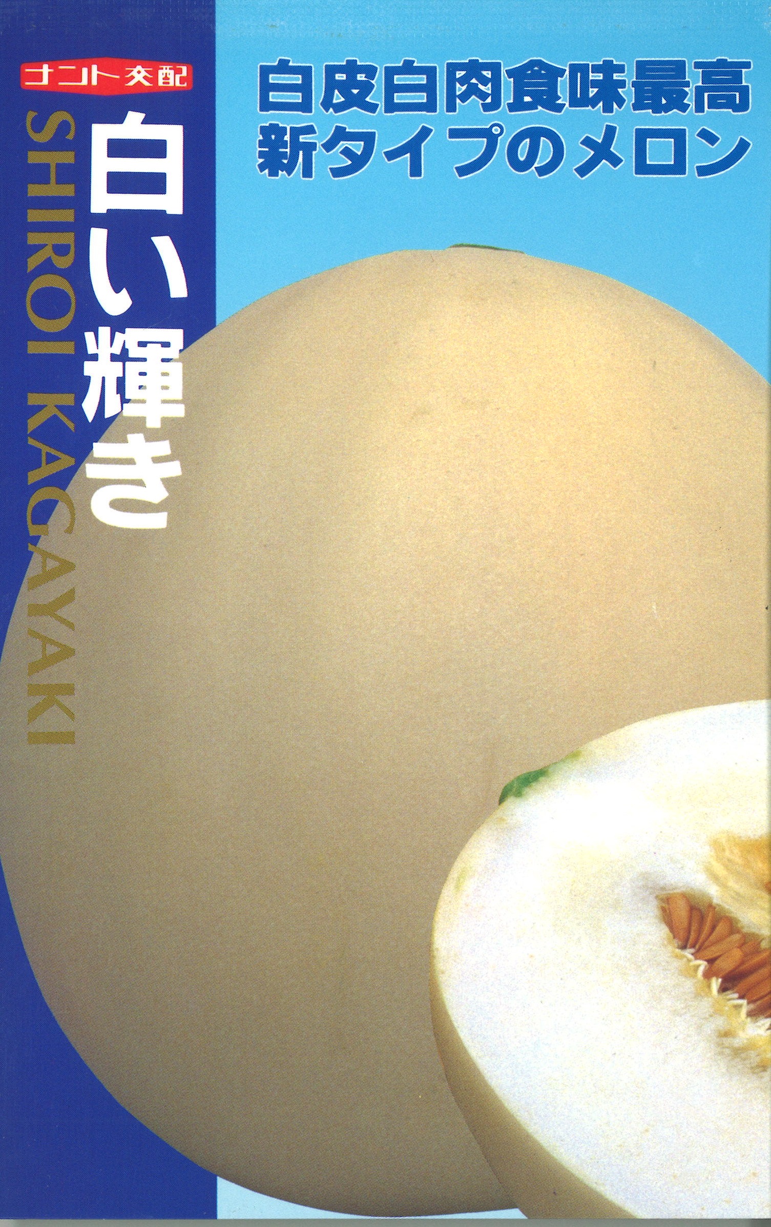 白い輝き 100粒 めろん メロン 舐瓜 【ナント 種 たね タネ 】【通常5倍 5のつく日はポイント10倍】