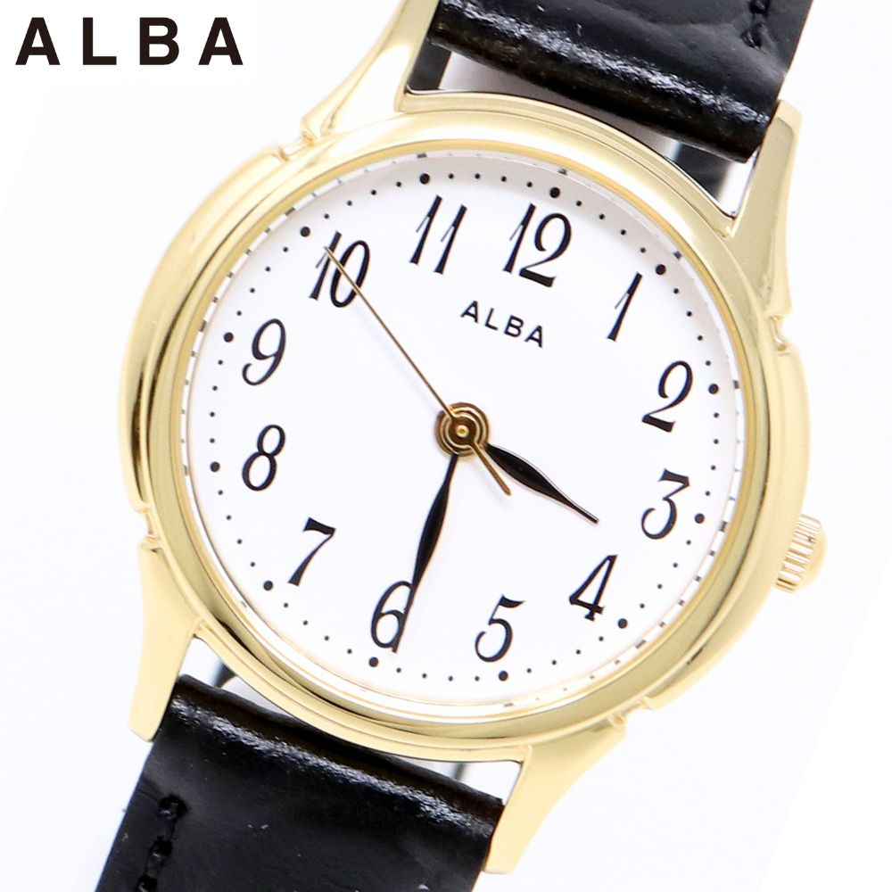 セイコー アルバ レディース 腕時計 AEGK433 皮革 ウォッチ クオーツ ALBA SEIKO