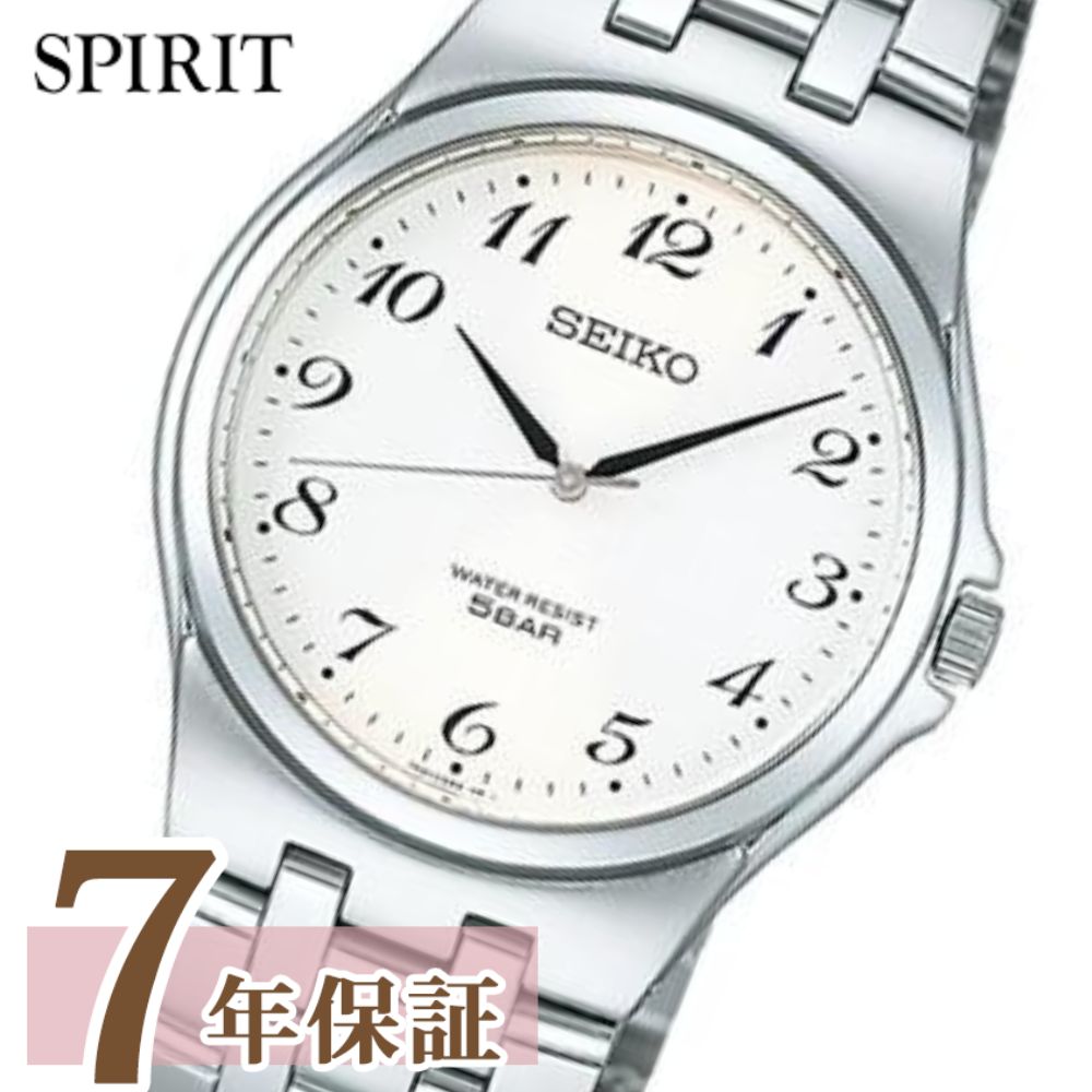 SEIKO SPIRIT クォーツ腕時計 SEIKO SPIRIT 腕時計 ホワイト/ゴールド - メルカリ