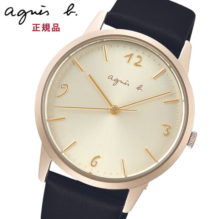 美品　agnes b. アニエスベー ソーラー　腕時計 クロノグラフ　ゴールド 楽天市場】アニエスベー 時計 メンズ agnes b. 腕時計 ソーラー