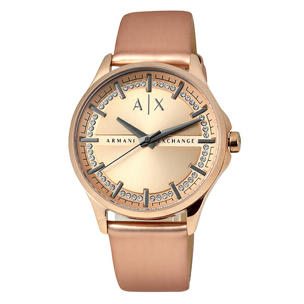 アルマーニエクスチェンジ レディ ハンプトン 腕時計 ARMANI EXCHANGE AX5272 ローズゴールド ブランド 時計 新品電池で安心出荷｜ハタ貴金属 11,534円