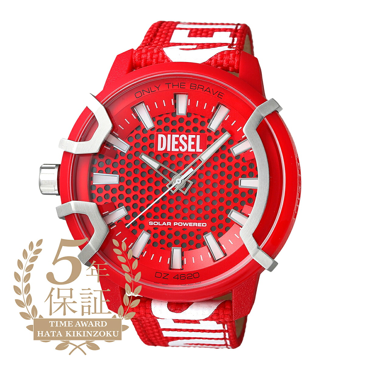 ディーゼル グリフェド 腕時計 DIESEL GRIFFED DZ4620 レッド ブラック メンズ ブランド 時計 新品