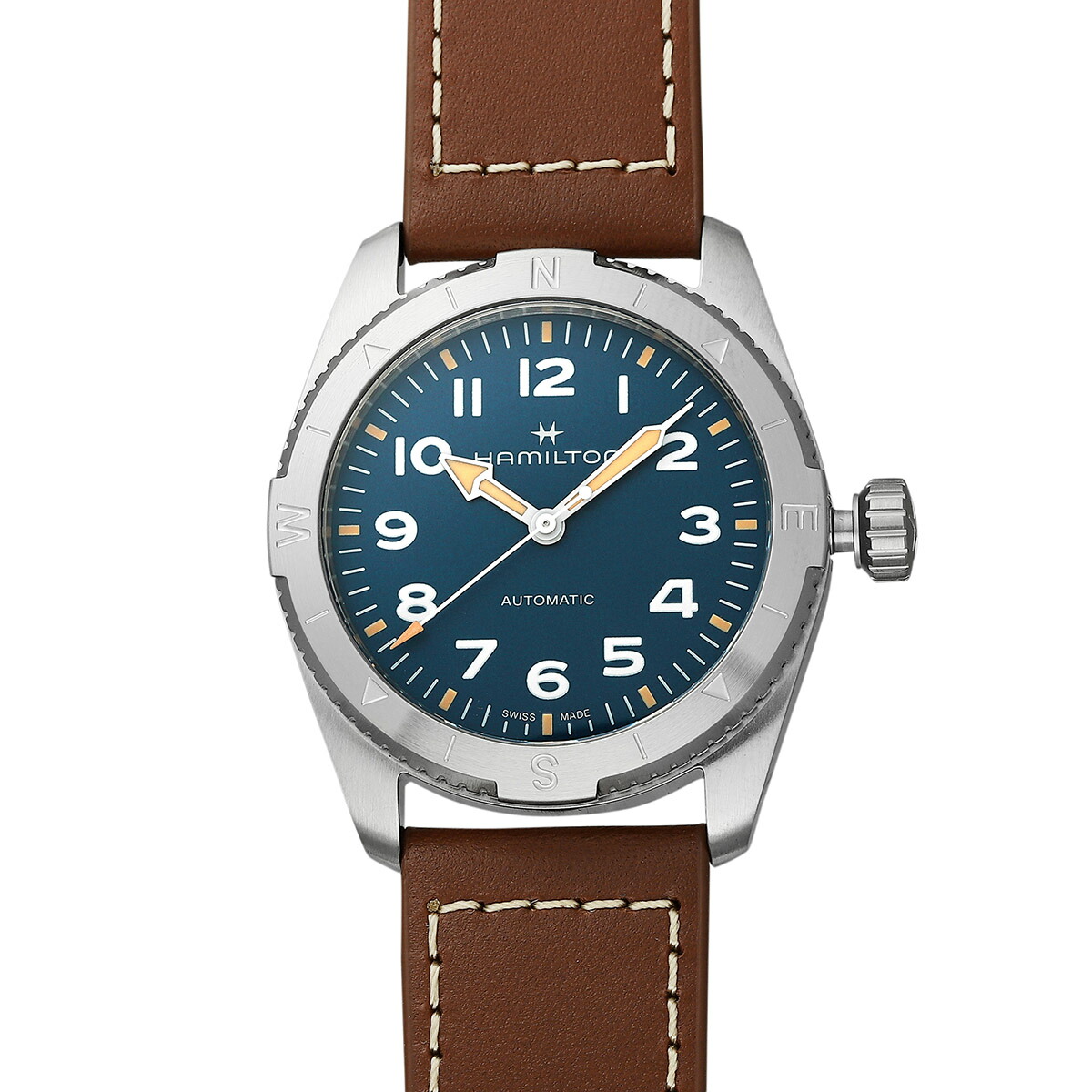ハミルトン カーキ フィールド エクスペディション 腕時計 HAMILTON H70225540 ブルー ブランド 時計｜ハタ貴金属