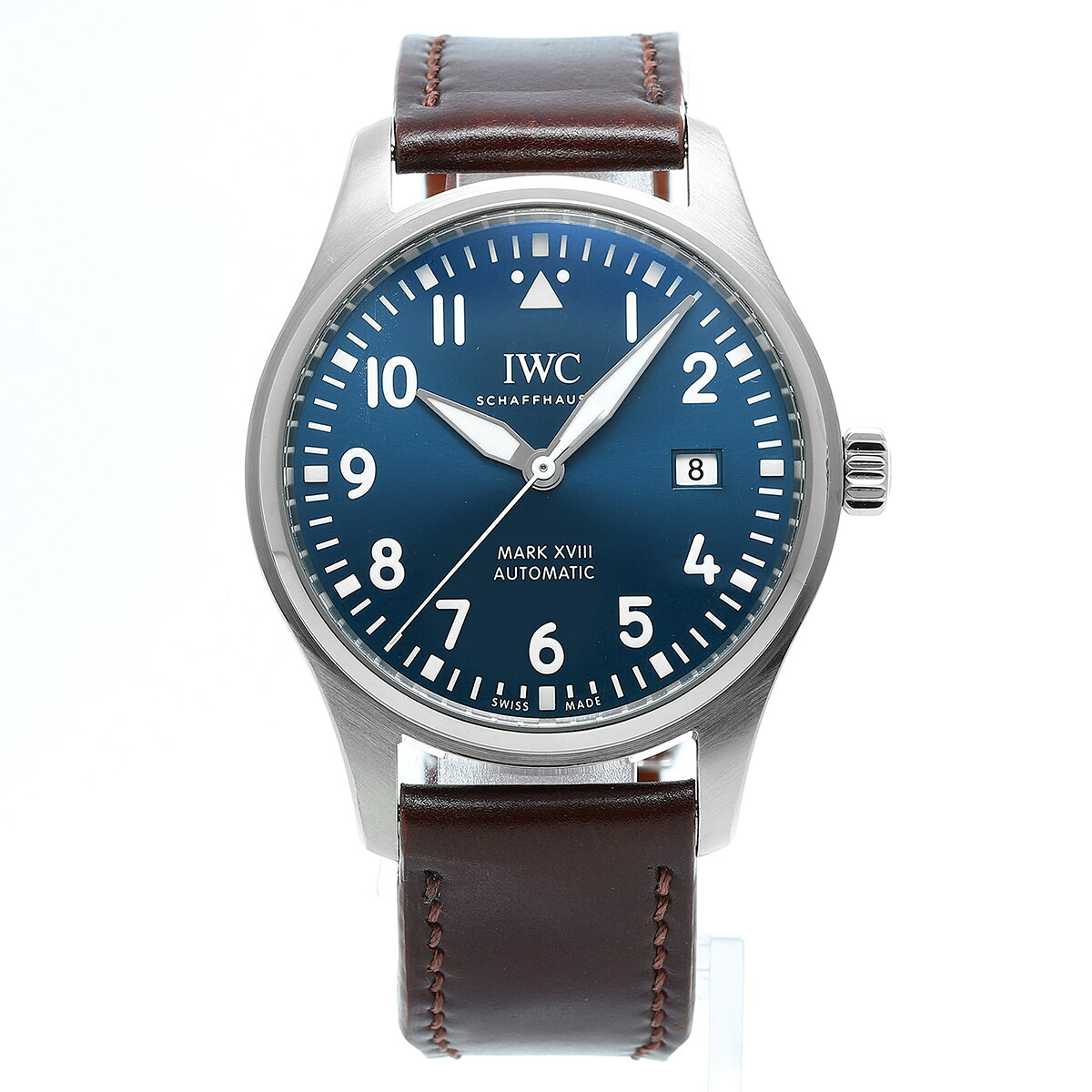 【中古】インターナショナルウォッチカンパニー LE PETIT PRINCE MARK XVIII 腕時計 IWC IW327004 ブルー ブランド 時計