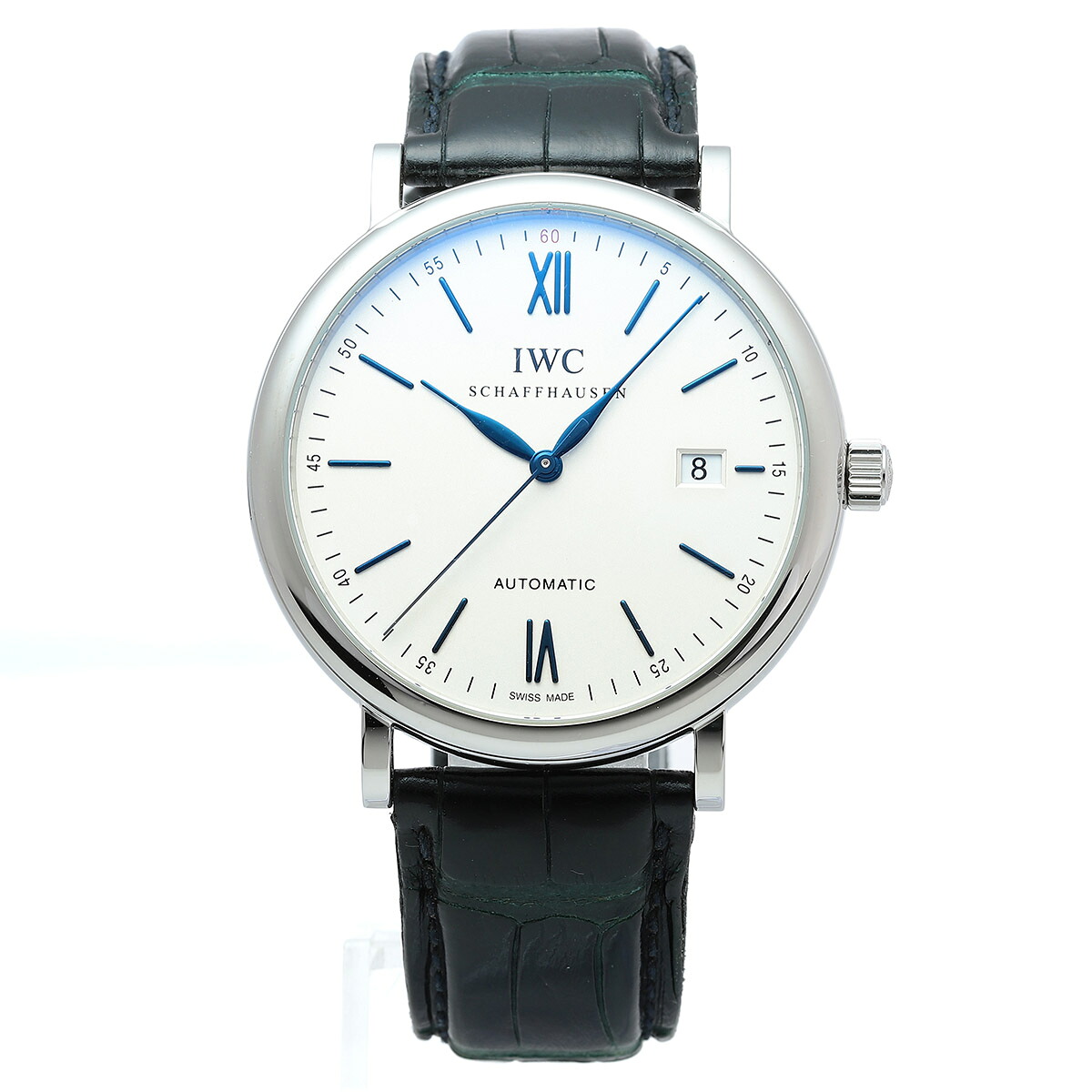 【中古】インターナショナルウォッチカンパニー ポルトフィーノ オートマチック 腕時計 IWC IW356519 ホワイト ブランド 時計