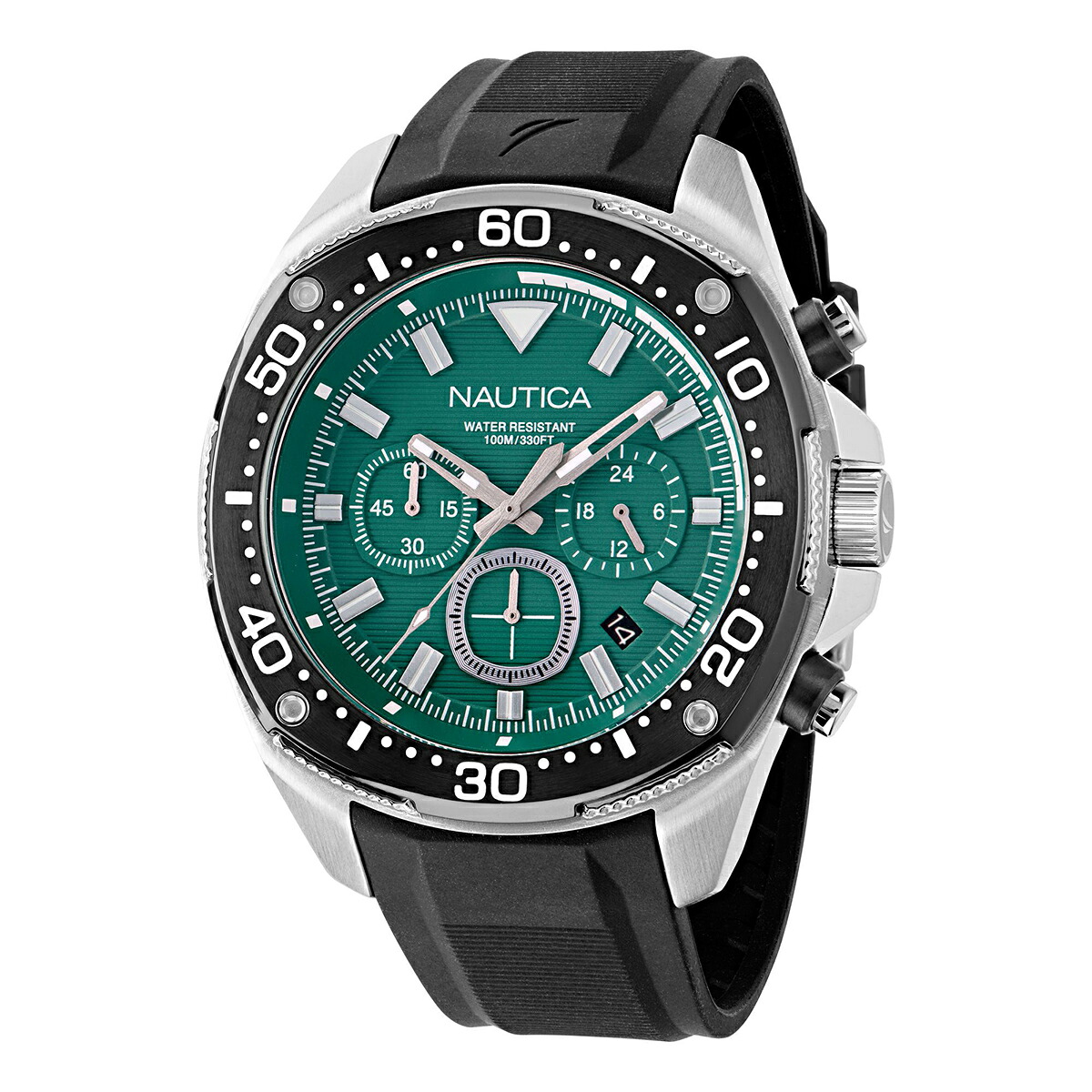 ノーティカ エヌシーティーブルーセイル 腕時計 NAUTICA NAPBSF405 グリーン ブランド 時計 新品電池で安心出荷｜ハタ貴金属