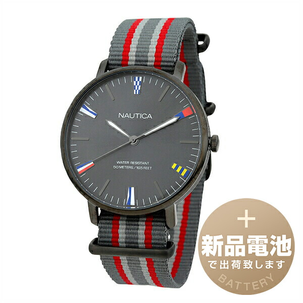 【新品電池で安心出荷】 ノーティカ カプレーラ 腕時計 NAUTICA CAPRERA NAPCRF906 グレー メンズ レディース ブランド 時計 新品 正規品