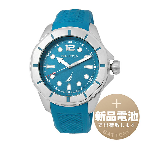 【新品電池で安心出荷】 ノーティカ コーメイベイ 腕時計 NAUTICA KOH MAY BAY NAPKMF203 ブルー メンズ  ブランド 時計 新品 正規品