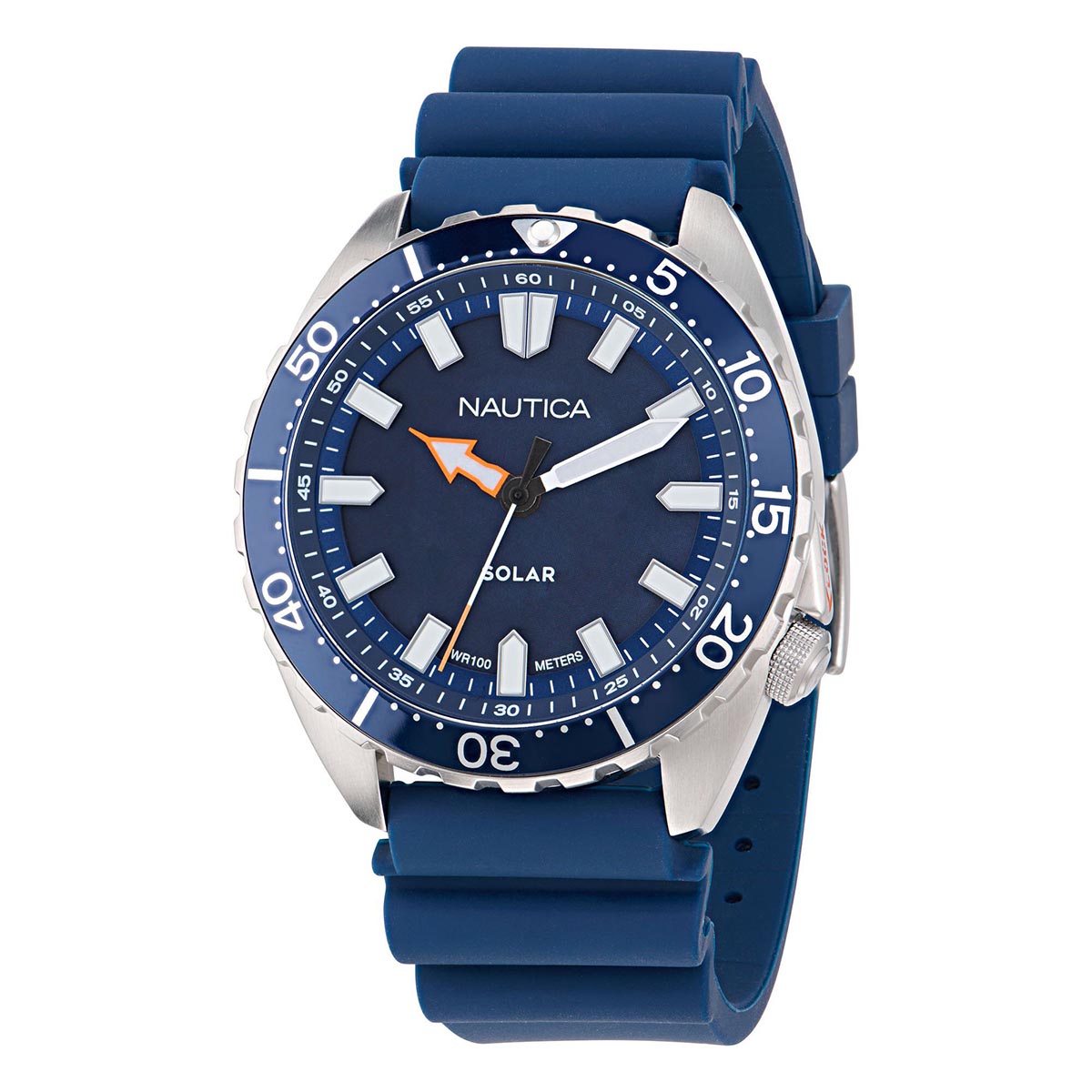 ノーティカ ノーティカ ヴィンテージ 腕時計 NAUTICA NAPNVF401 ネイビー/ホワイト/オレンジ ブランド 時計｜ハタ貴金属
