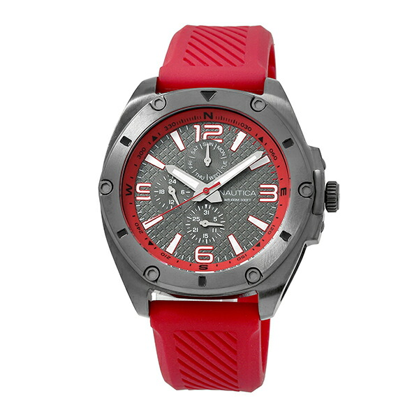 ノーティカ ティンキャンベイ 腕時計 NAUTICA NAPTCS223 グレー ブランド 時計 新品電池で安心出荷｜ハタ貴金属
