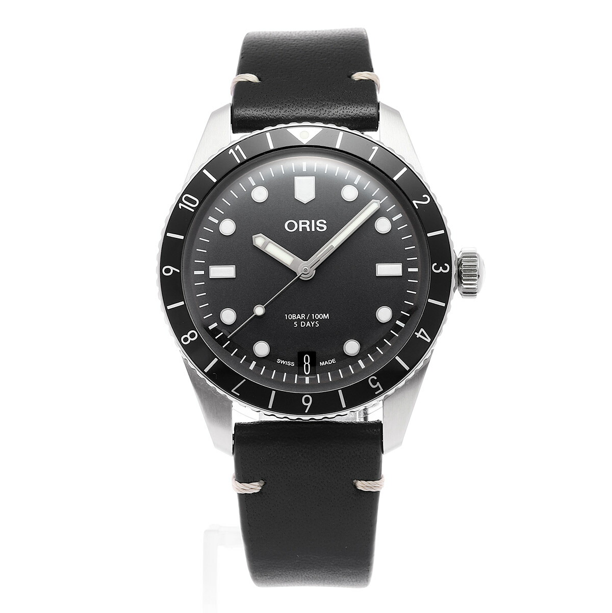 【中古】オリス ダイバーズ65 腕時計 Oris 01 400 7772 4054-07 5 20 82 ブラック ブランド 時計