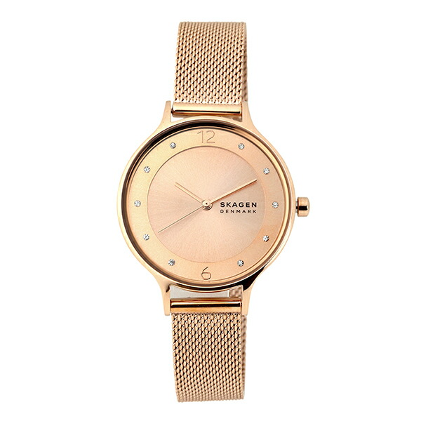 スカーゲン アニータ リール 腕時計 SKAGEN SKW1150 ローズゴールド ブランド 時計 新品電池で安心出荷|ハタ貴金属