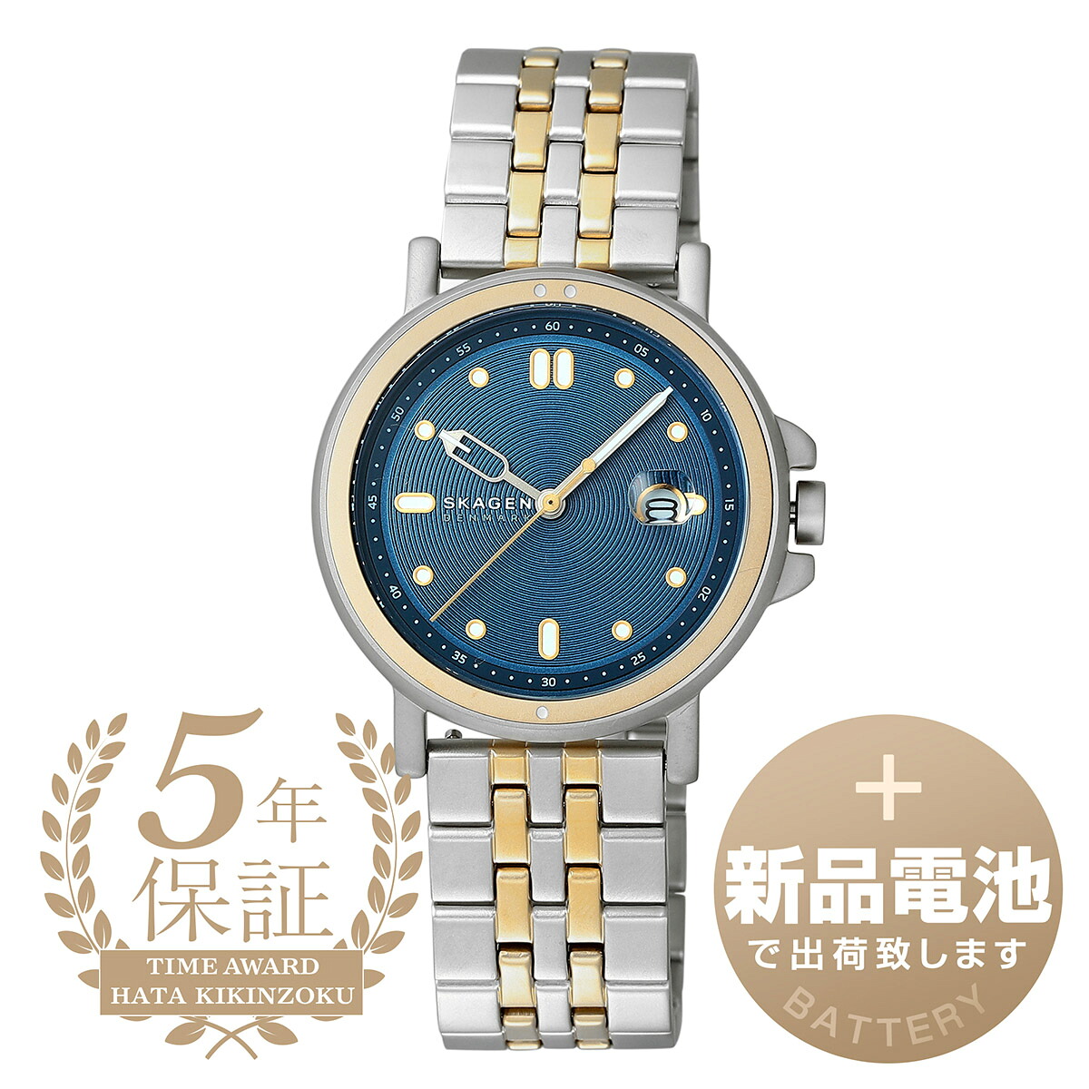【新品独居室で安全性のある積みだし】 スカーゲン 書き判 運動競技 ウオッチ SKAGEN SIGNATUR SPORT SKW6921 青み メンズ  ブランド名 時辰儀 新品
