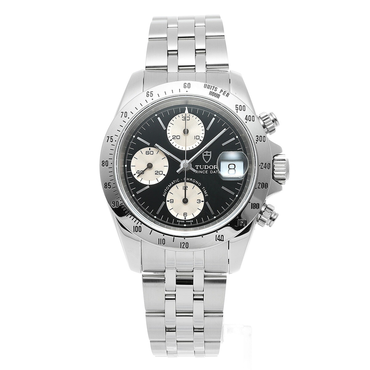 【中古】チューダー PRINCE DATE 腕時計 TUDOR 79280 ブラック ブランド 時計