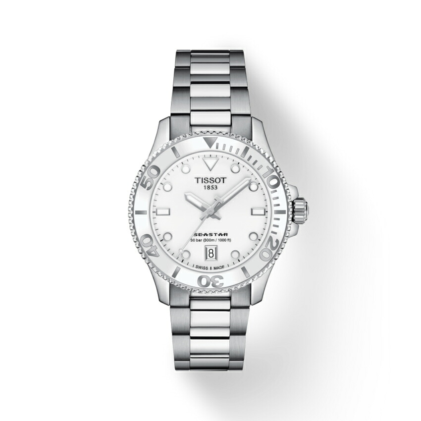 TISSOT ティソ TISSOT シースター 1000 36mm T120.210.11.011.00 国内正規品
