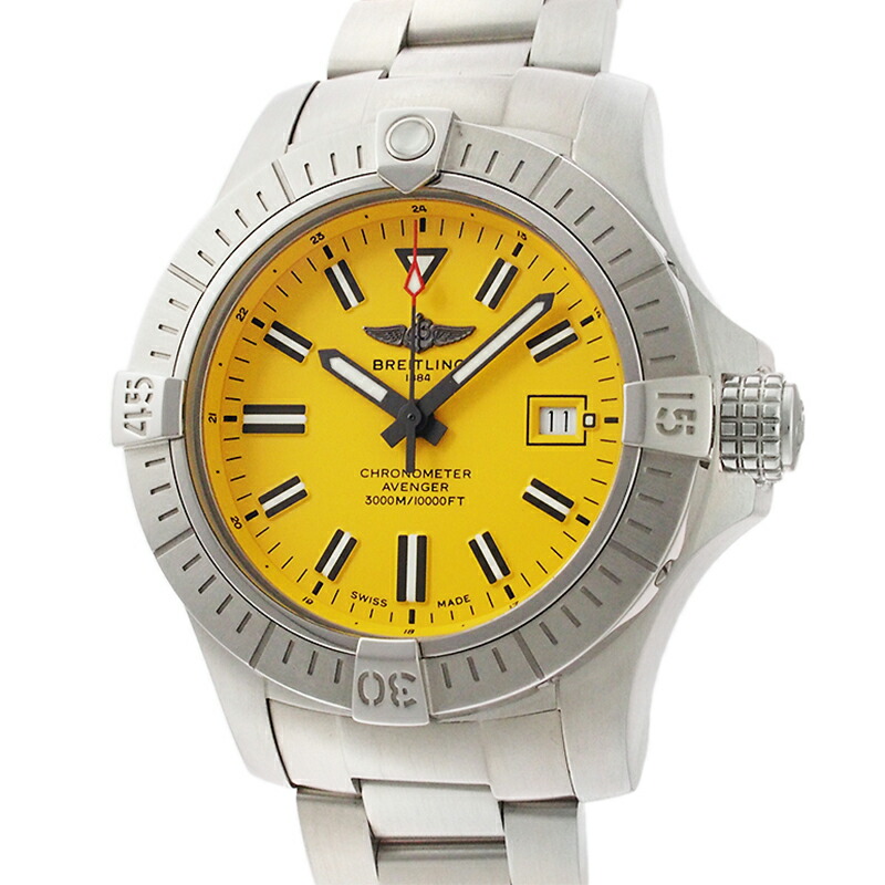 ブライトリング アベンジャー シーウルフ A17319 国内正規 箱・Gカード付【中古】【JS1586】|Jewel&Watch Supply