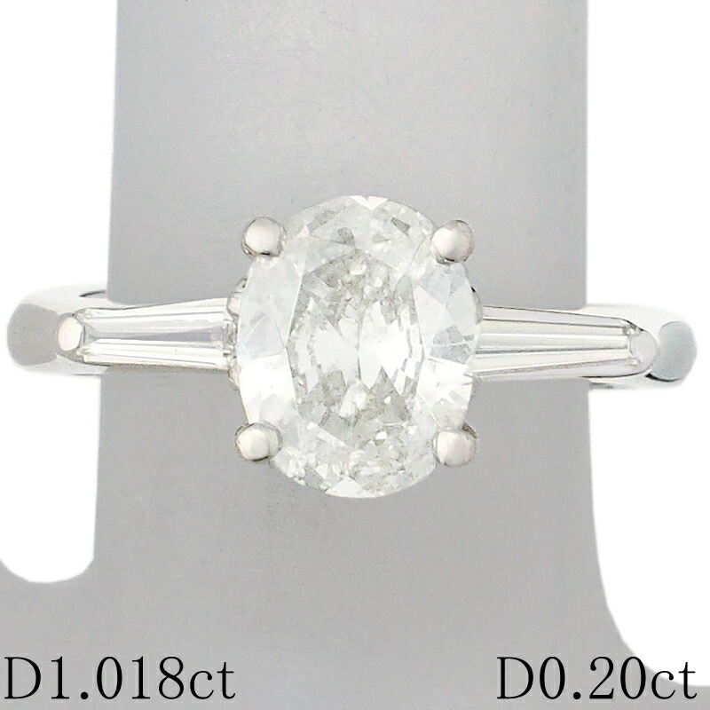 ダイヤモンド/1.00ct エタニティ リング Pt900 7.5号 H9160