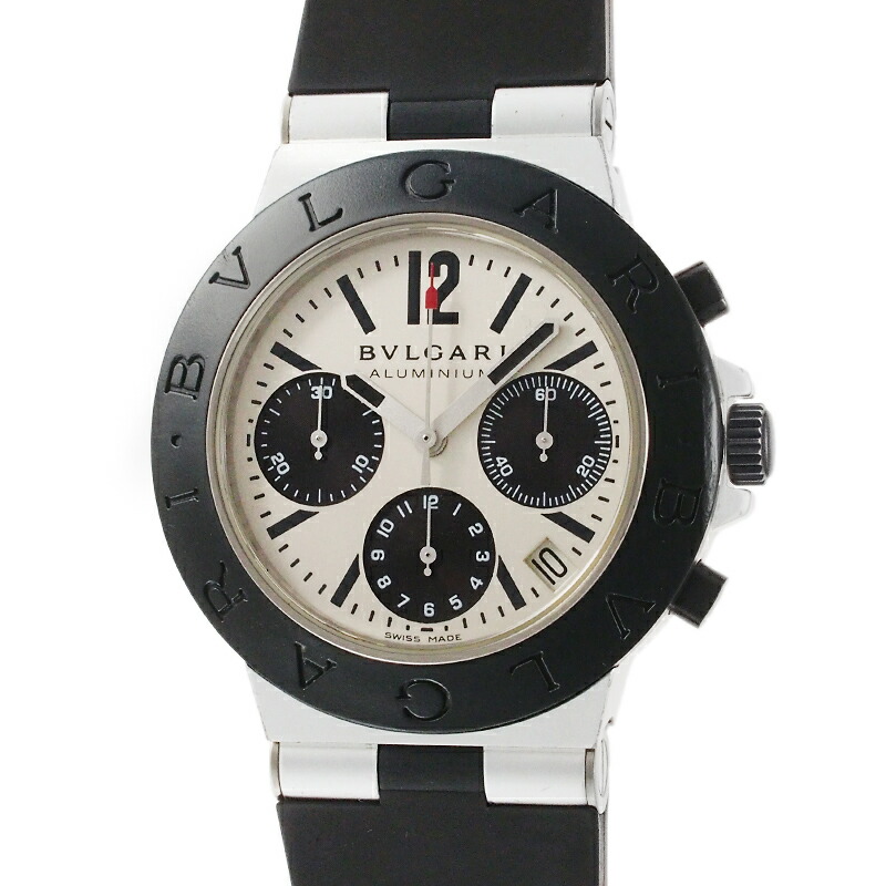 楽天市場】ブルガリ BVLGARI アルミニウム ウォッチ クロノグラフ