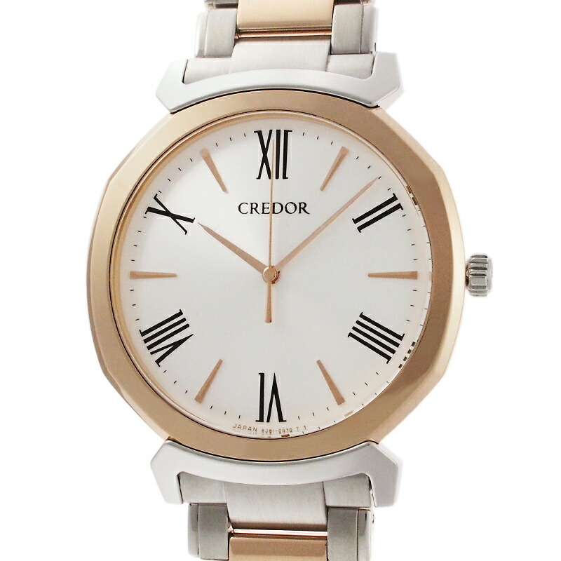 SEIKO セイコー クレドール クォーツ 腕時計 18K レディース 時計 SEIKO セイコー クレドール アクア クォーツ GSWE975 / '5A70
