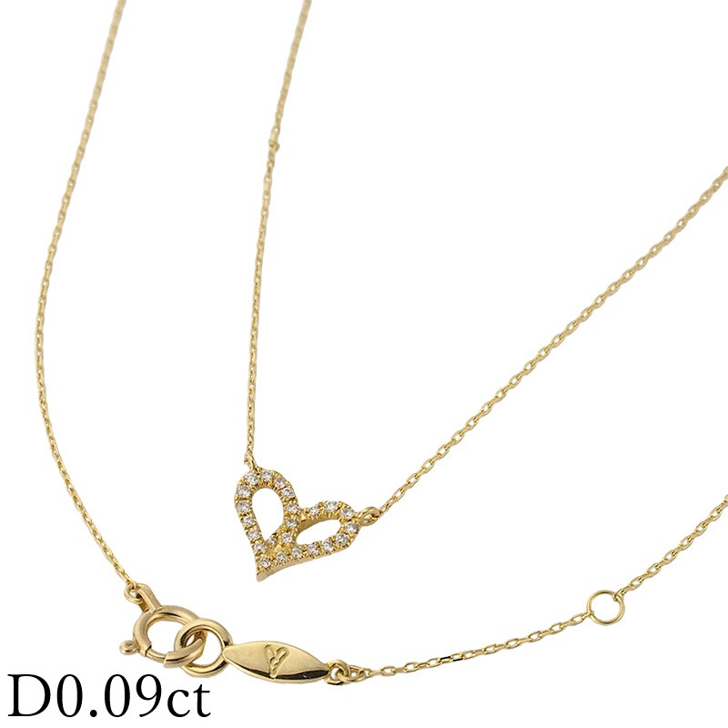 楽天市場】アーカー フィルージュ ハート ミディ ハーフダイヤモンド