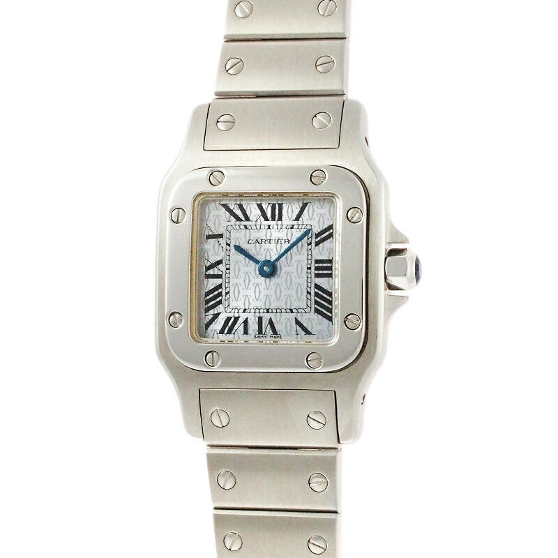 カルティエ サントスガルベ SM 楽天市場】Cartier【1990年代】サントス ガルベ SM Ref.W20031C4