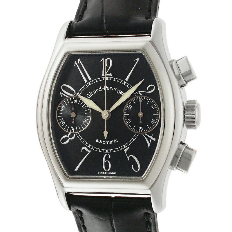 ジラールペルゴ リシュビル クロノグラフ 2750【中古】【JS1703】
