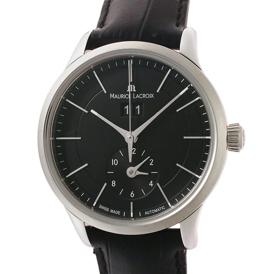 モーリスラクロア レ・古典派音楽 グランドデイト GMT LC6088-SS001-330 箱・御墨付き付【中古】【JS1742】