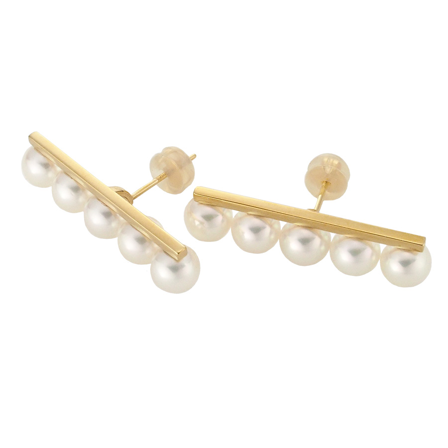 楽天市場】タサキ 田崎真珠 TASAKI ピアス バランス プラス あこや