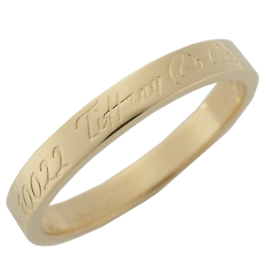ティファニー ノーツ ナロー リング 8.5号 K18YG 新品仕上済 特価 楽天市場】【ジュエリー】【新品仕上げ済】TIFFANY&Co. ティファニー