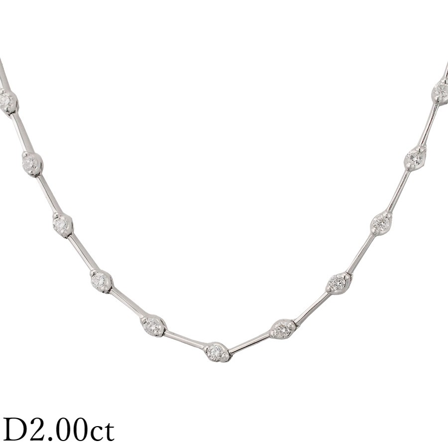 ディモア マテラノ 磁気ネックレス K18WG ディモア 健康ネックレス