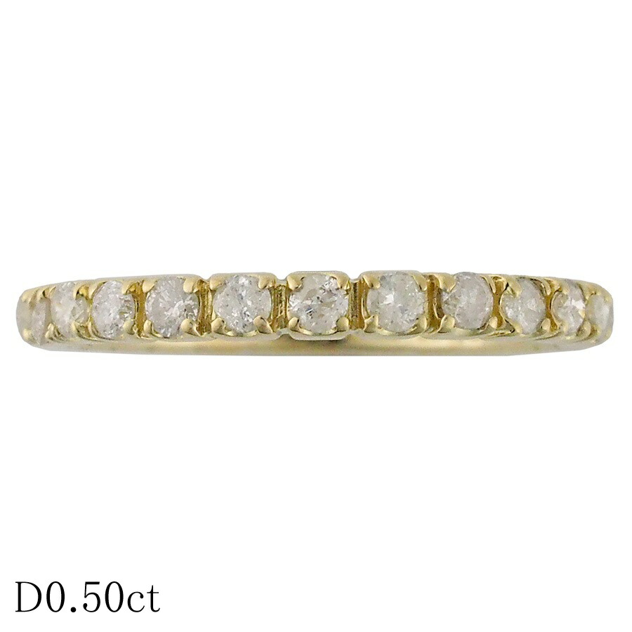 【emni】sowi スターダスト・ハーフエタニティリング【K18YG】 スターダスト・ハーフエタニティリング【K18YG】 – sowi