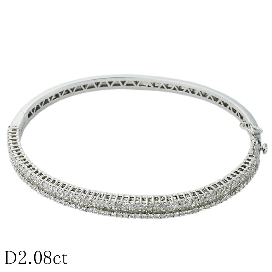 楽天市場】TASAKI 田崎真珠 ソーンズ バングル 1Pダイヤモンド K18WG